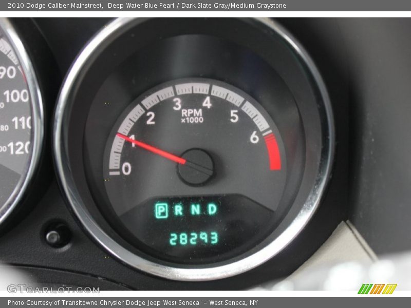 Deep Water Blue Pearl / Dark Slate Gray/Medium Graystone 2010 Dodge Caliber Mainstreet