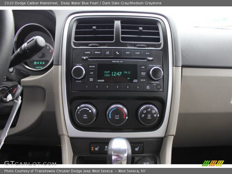 Deep Water Blue Pearl / Dark Slate Gray/Medium Graystone 2010 Dodge Caliber Mainstreet