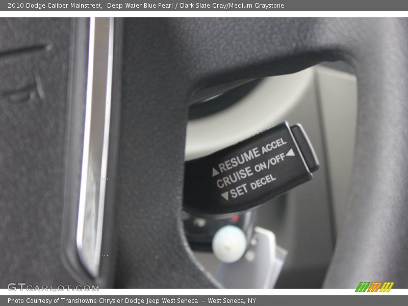Deep Water Blue Pearl / Dark Slate Gray/Medium Graystone 2010 Dodge Caliber Mainstreet