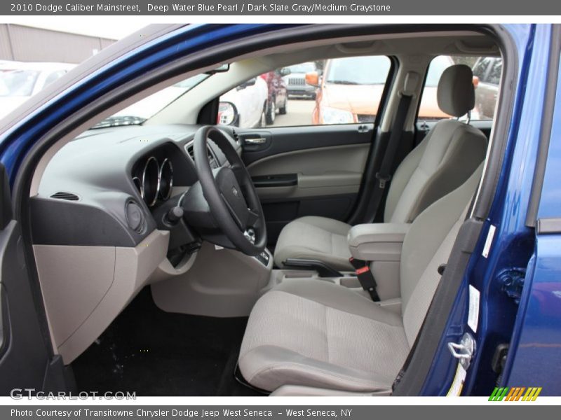 Deep Water Blue Pearl / Dark Slate Gray/Medium Graystone 2010 Dodge Caliber Mainstreet