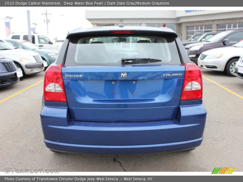 Deep Water Blue Pearl / Dark Slate Gray/Medium Graystone 2010 Dodge Caliber Mainstreet