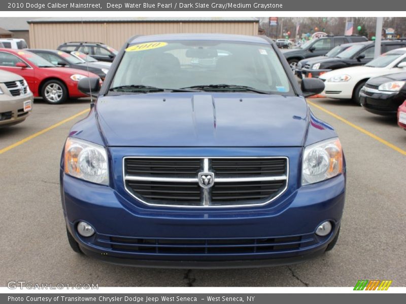 Deep Water Blue Pearl / Dark Slate Gray/Medium Graystone 2010 Dodge Caliber Mainstreet