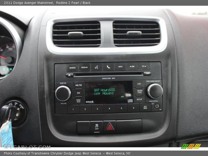 Redline 2 Pearl / Black 2011 Dodge Avenger Mainstreet
