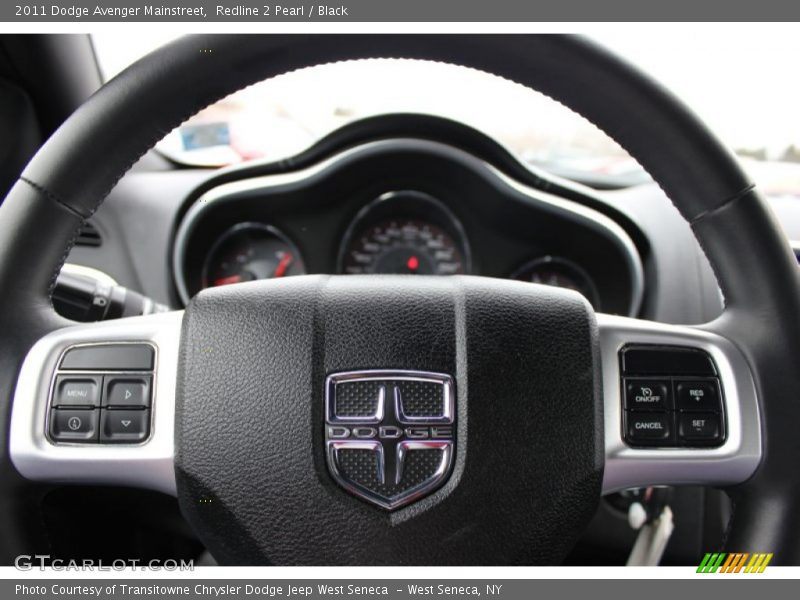 Redline 2 Pearl / Black 2011 Dodge Avenger Mainstreet