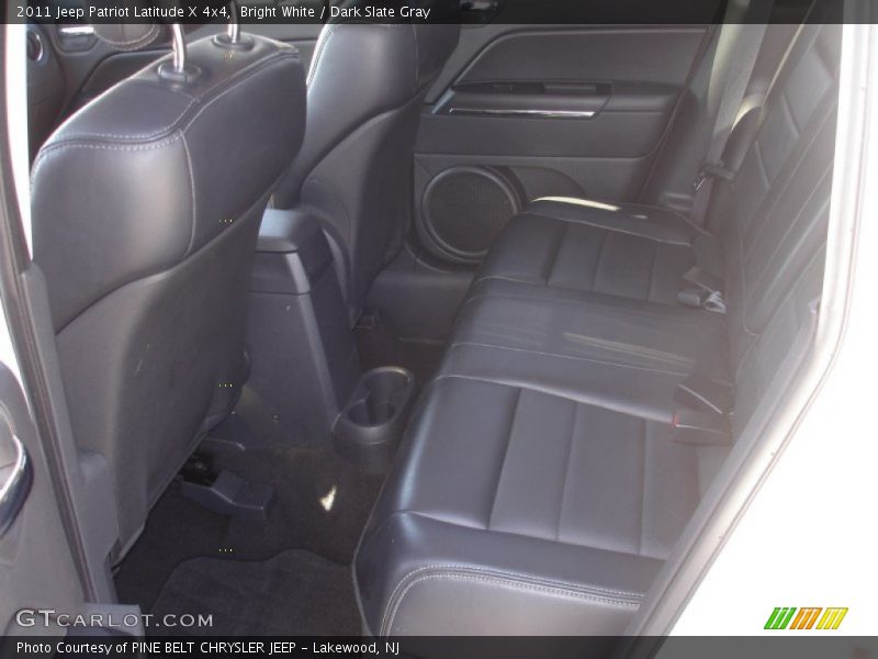 Bright White / Dark Slate Gray 2011 Jeep Patriot Latitude X 4x4