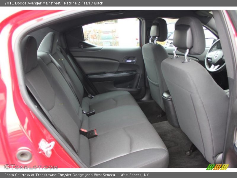 Redline 2 Pearl / Black 2011 Dodge Avenger Mainstreet