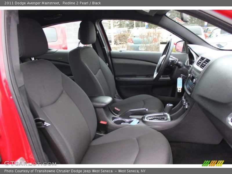 Redline 2 Pearl / Black 2011 Dodge Avenger Mainstreet