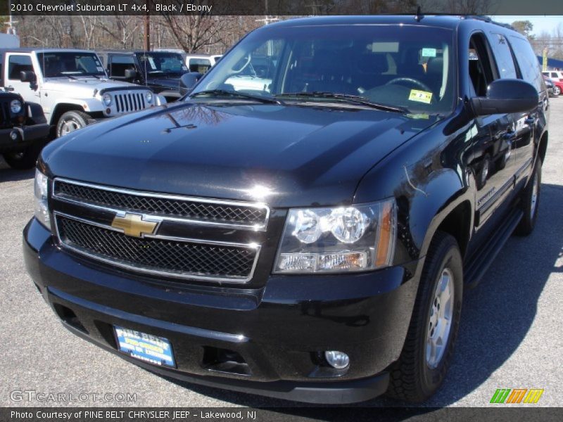 Black / Ebony 2010 Chevrolet Suburban LT 4x4