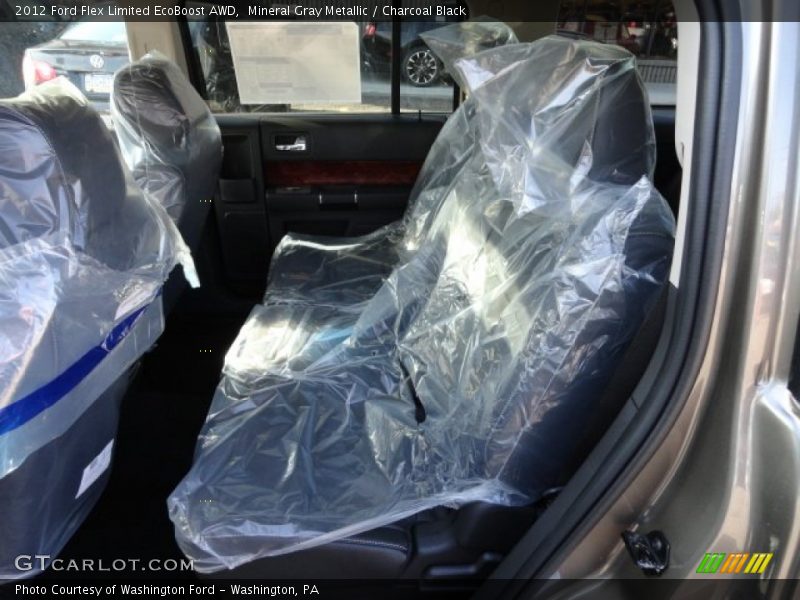 Mineral Gray Metallic / Charcoal Black 2012 Ford Flex Limited EcoBoost AWD