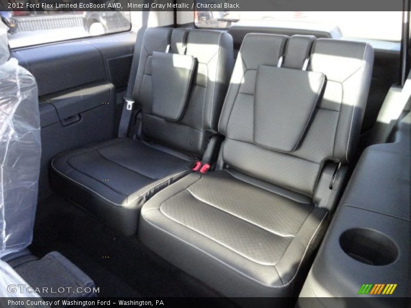 Mineral Gray Metallic / Charcoal Black 2012 Ford Flex Limited EcoBoost AWD