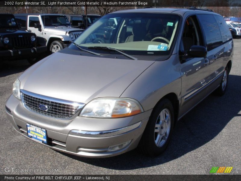 Light Parchment Gold Metallic / Medium Parchment Beige 2002 Ford Windstar SE