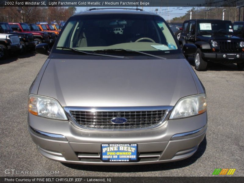 Light Parchment Gold Metallic / Medium Parchment Beige 2002 Ford Windstar SE