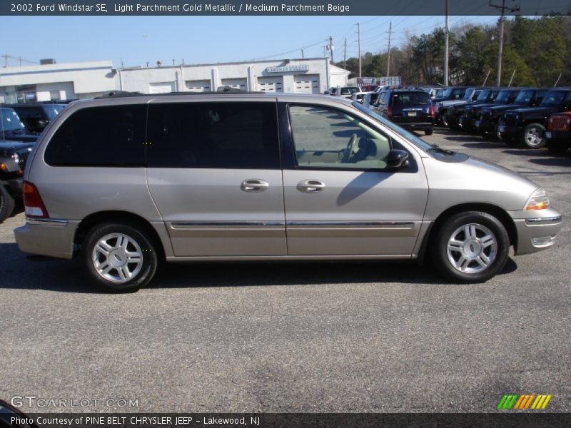 Light Parchment Gold Metallic / Medium Parchment Beige 2002 Ford Windstar SE