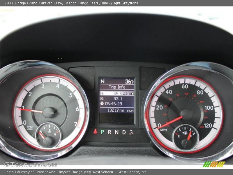  2011 Grand Caravan Crew Crew Gauges