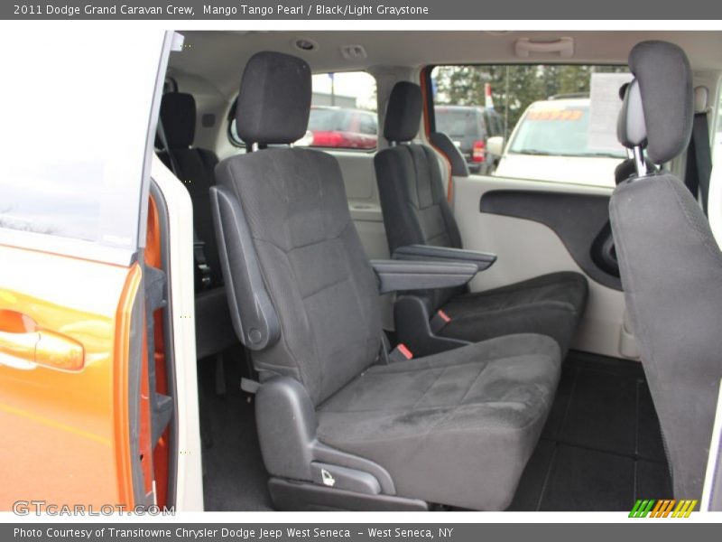 Rear Seat of 2011 Grand Caravan Crew