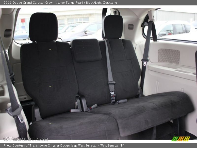 Rear Seat of 2011 Grand Caravan Crew