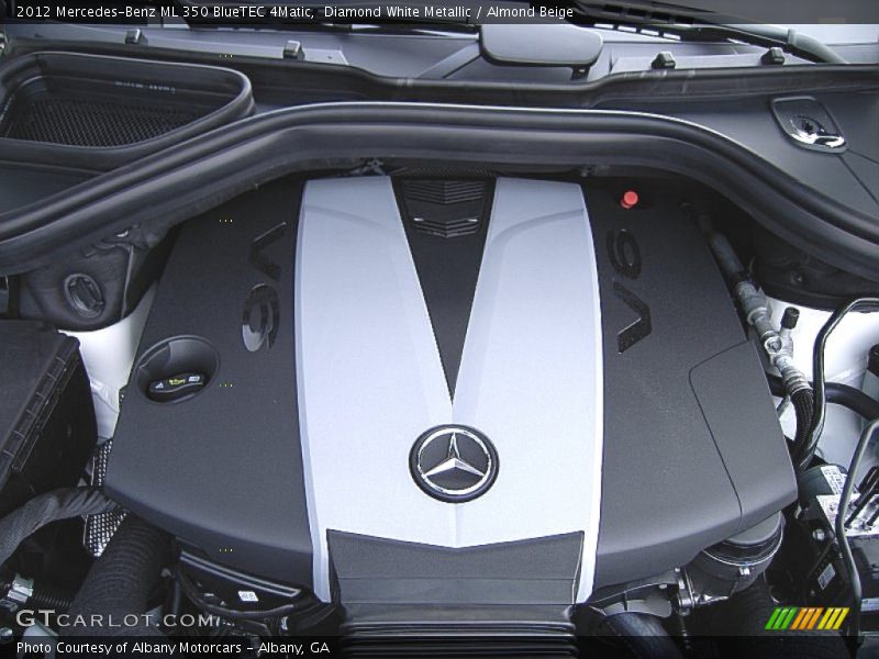 Diamond White Metallic / Almond Beige 2012 Mercedes-Benz ML 350 BlueTEC 4Matic