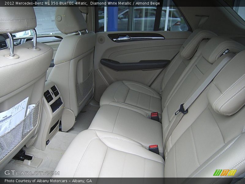 Diamond White Metallic / Almond Beige 2012 Mercedes-Benz ML 350 BlueTEC 4Matic