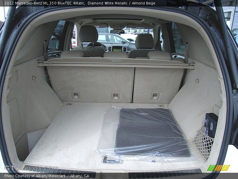Diamond White Metallic / Almond Beige 2012 Mercedes-Benz ML 350 BlueTEC 4Matic