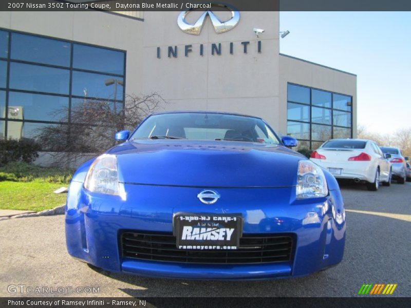 Daytona Blue Metallic / Charcoal 2007 Nissan 350Z Touring Coupe