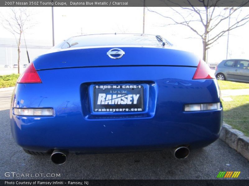 Daytona Blue Metallic / Charcoal 2007 Nissan 350Z Touring Coupe