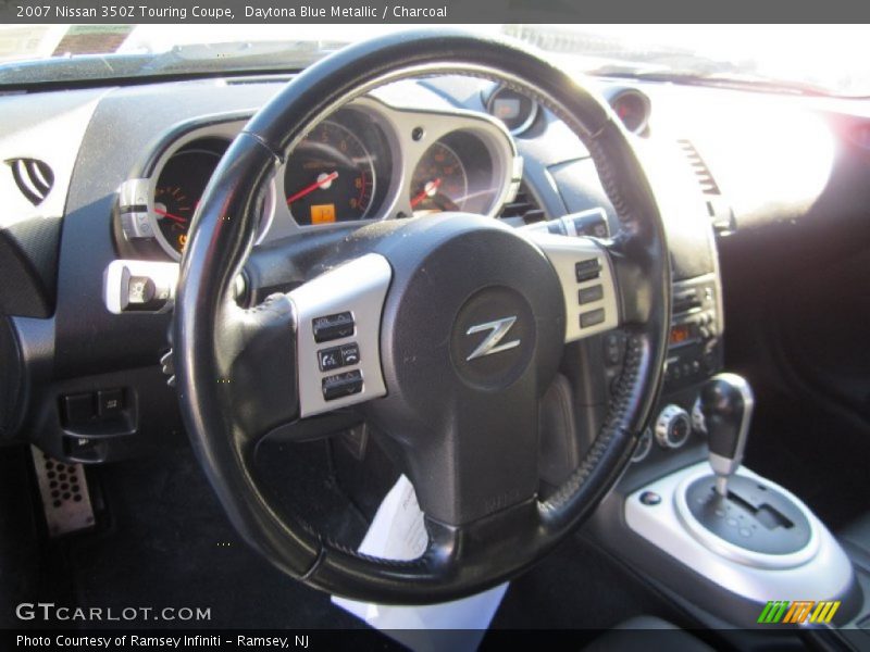 Daytona Blue Metallic / Charcoal 2007 Nissan 350Z Touring Coupe