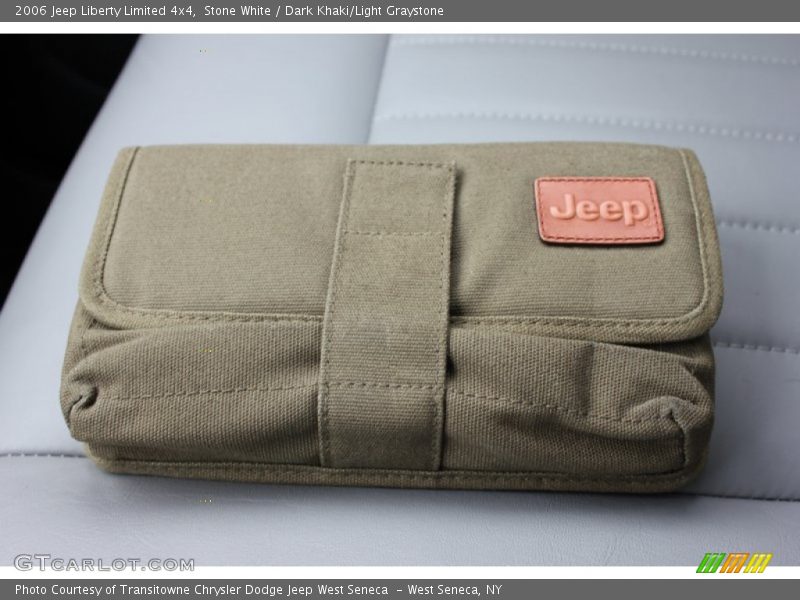Stone White / Dark Khaki/Light Graystone 2006 Jeep Liberty Limited 4x4