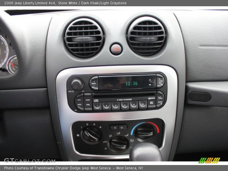 Stone White / Dark Khaki/Light Graystone 2006 Jeep Liberty Limited 4x4