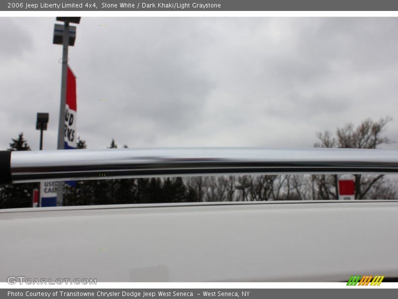 Stone White / Dark Khaki/Light Graystone 2006 Jeep Liberty Limited 4x4