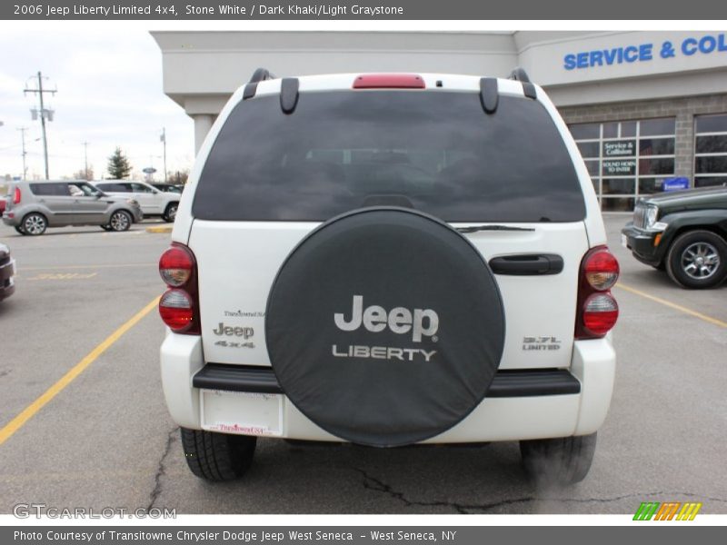 Stone White / Dark Khaki/Light Graystone 2006 Jeep Liberty Limited 4x4