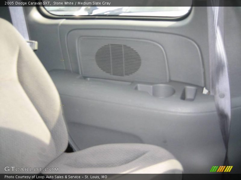 Stone White / Medium Slate Gray 2005 Dodge Caravan SXT