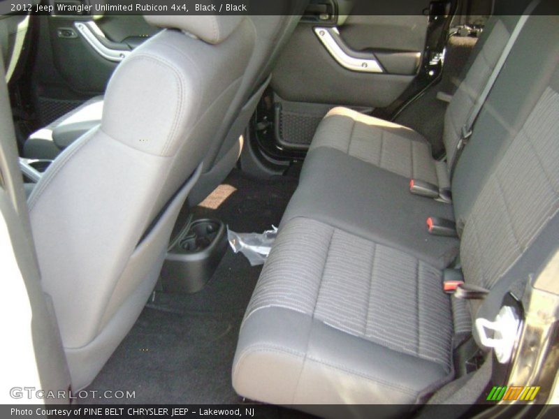 Black / Black 2012 Jeep Wrangler Unlimited Rubicon 4x4