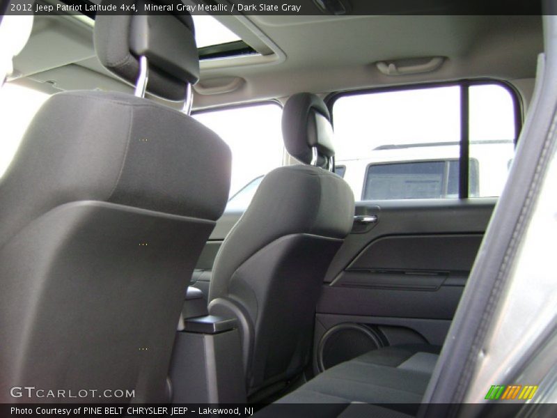 Mineral Gray Metallic / Dark Slate Gray 2012 Jeep Patriot Latitude 4x4