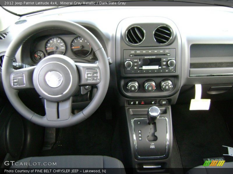 Mineral Gray Metallic / Dark Slate Gray 2012 Jeep Patriot Latitude 4x4