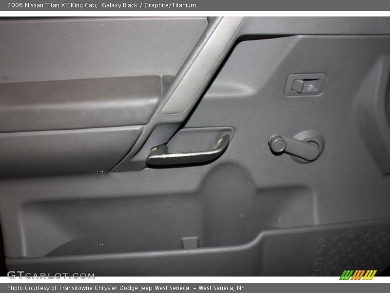 Galaxy Black / Graphite/Titanium 2006 Nissan Titan XE King Cab
