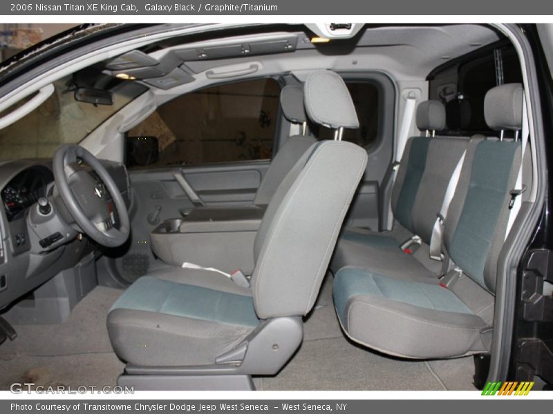 Galaxy Black / Graphite/Titanium 2006 Nissan Titan XE King Cab