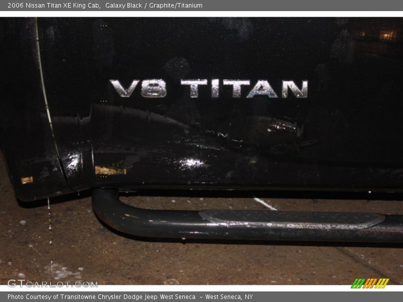 Galaxy Black / Graphite/Titanium 2006 Nissan Titan XE King Cab