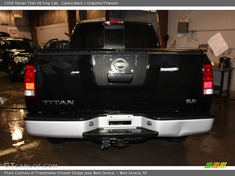Galaxy Black / Graphite/Titanium 2006 Nissan Titan XE King Cab