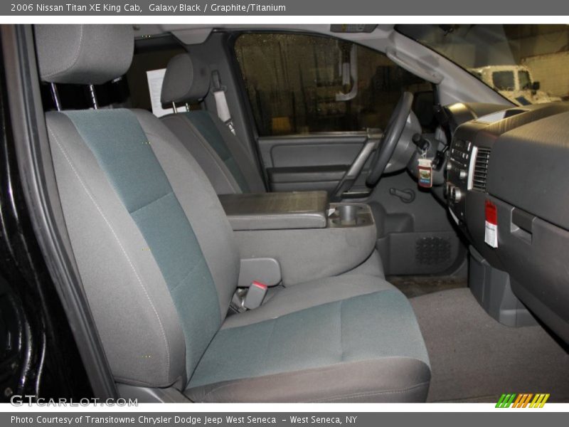 Galaxy Black / Graphite/Titanium 2006 Nissan Titan XE King Cab