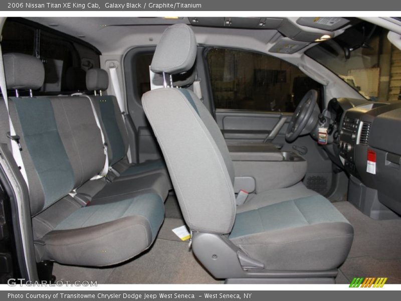 Galaxy Black / Graphite/Titanium 2006 Nissan Titan XE King Cab