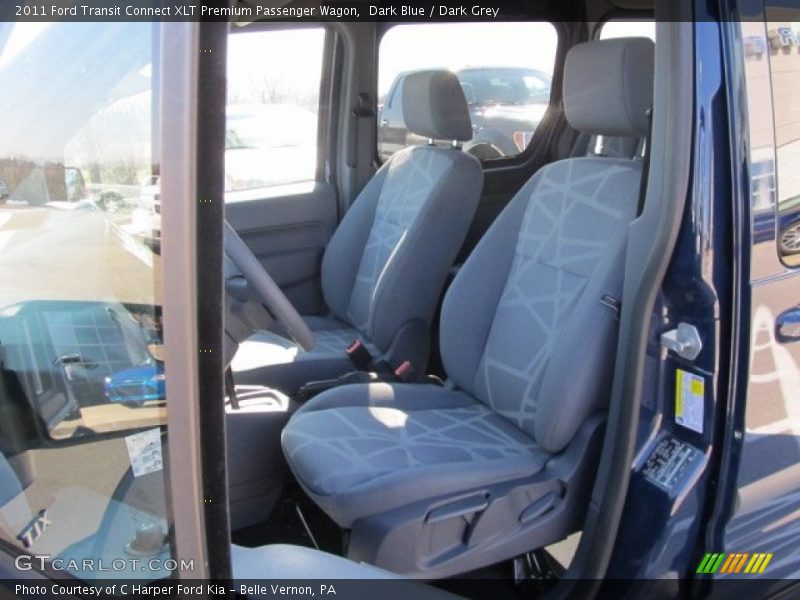 Dark Blue / Dark Grey 2011 Ford Transit Connect XLT Premium Passenger Wagon
