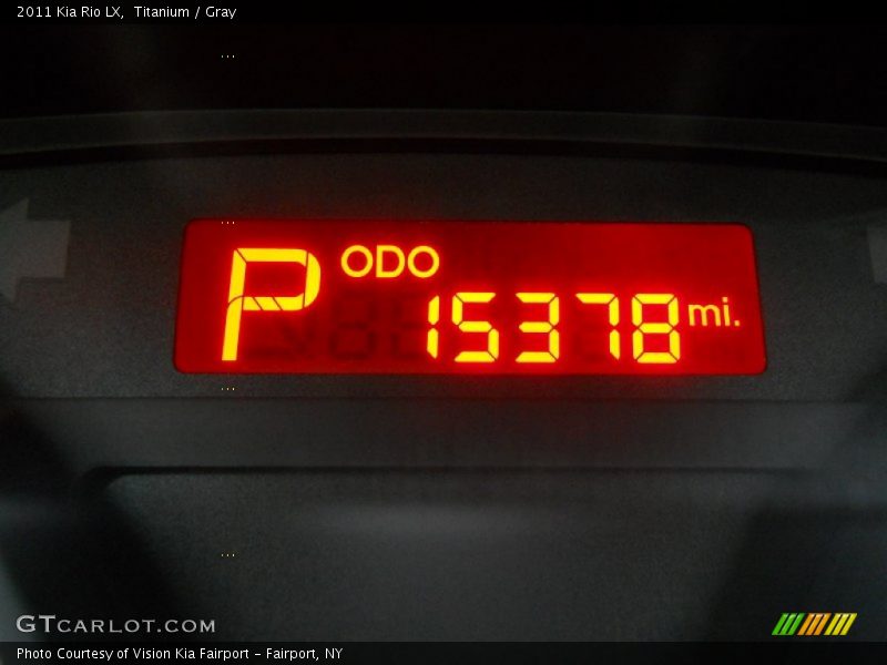 Titanium / Gray 2011 Kia Rio LX