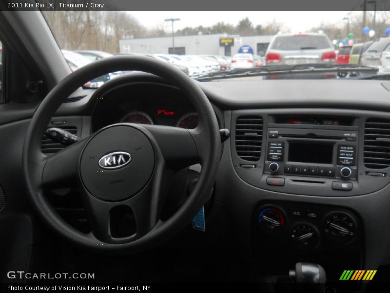 Titanium / Gray 2011 Kia Rio LX