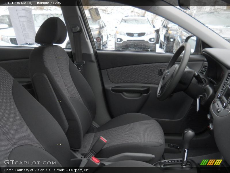 Titanium / Gray 2011 Kia Rio LX