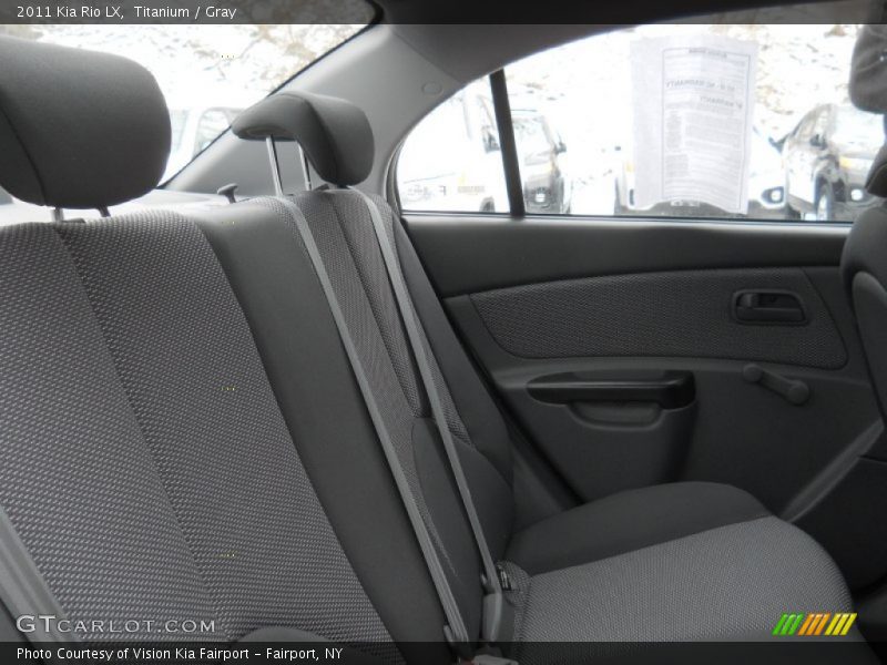 Titanium / Gray 2011 Kia Rio LX