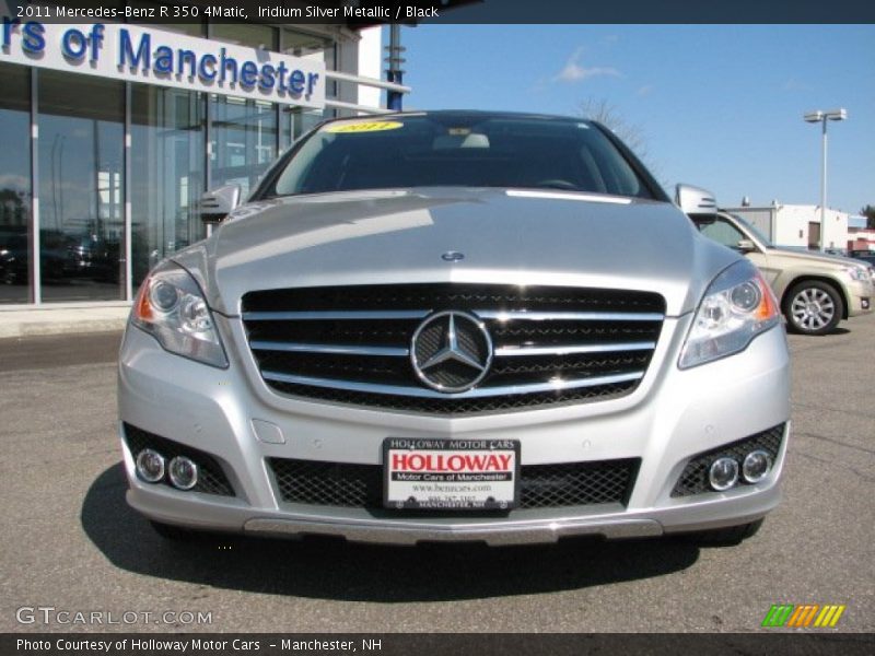 Iridium Silver Metallic / Black 2011 Mercedes-Benz R 350 4Matic
