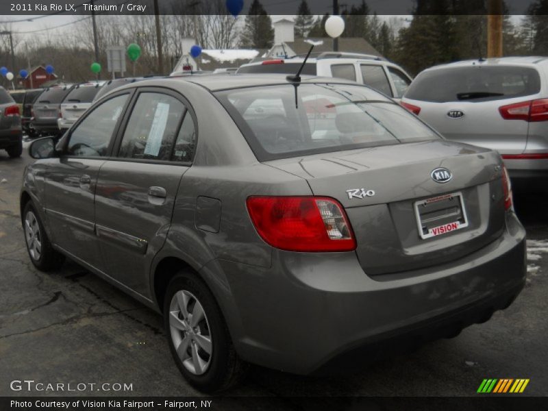 Titanium / Gray 2011 Kia Rio LX
