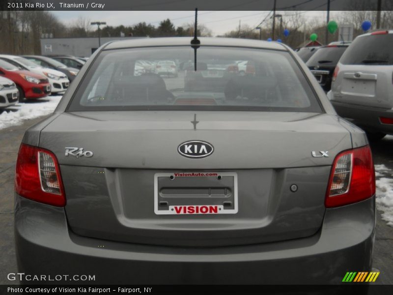 Titanium / Gray 2011 Kia Rio LX