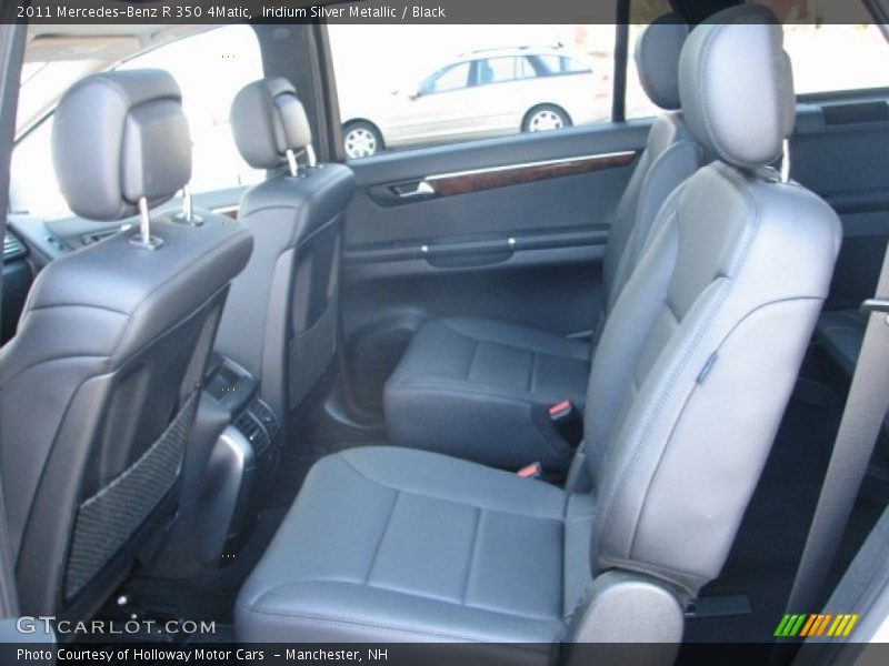 Iridium Silver Metallic / Black 2011 Mercedes-Benz R 350 4Matic