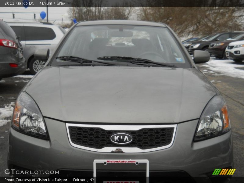 Titanium / Gray 2011 Kia Rio LX